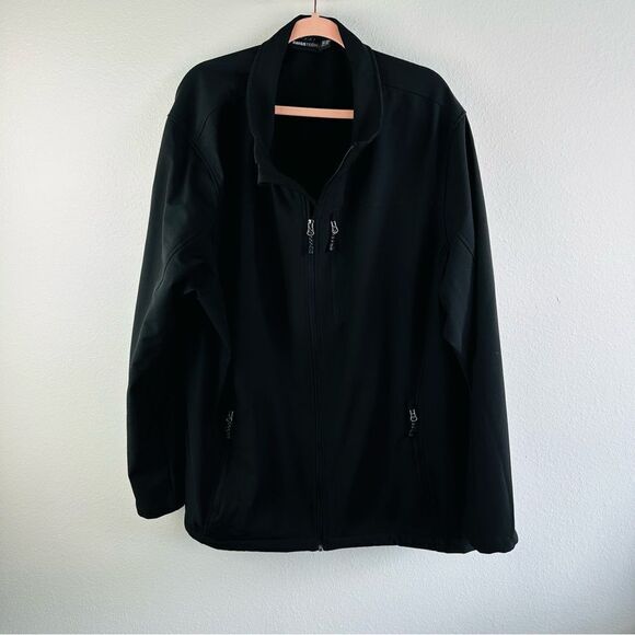 Swisstech‎ Black Seam Sealed Fleece Lined Jacket Size Men’s 3X - Picture 1 of 4